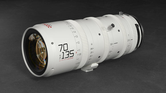 DZOFILM DZO-FF70135E Catta FF 70-135mm T2.9 シネマズームレンズ (Sony Eマウント, ホワイト)