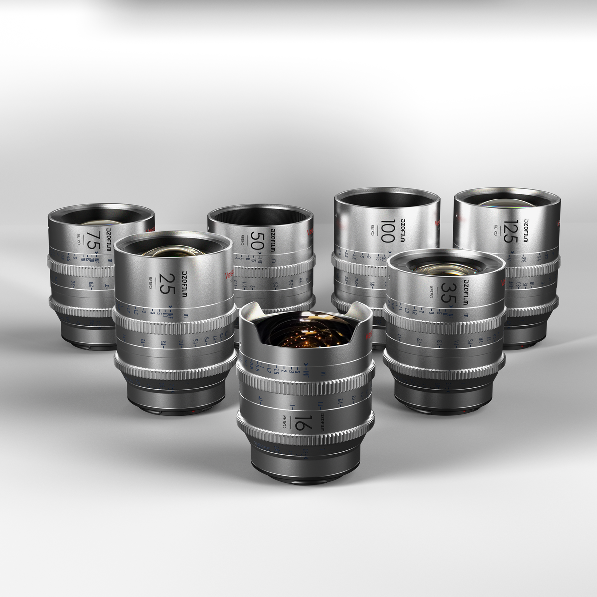 DZOFILM DZO-VR21B7PLS VESPID RETRO PL/EFマウント 7レンズキット