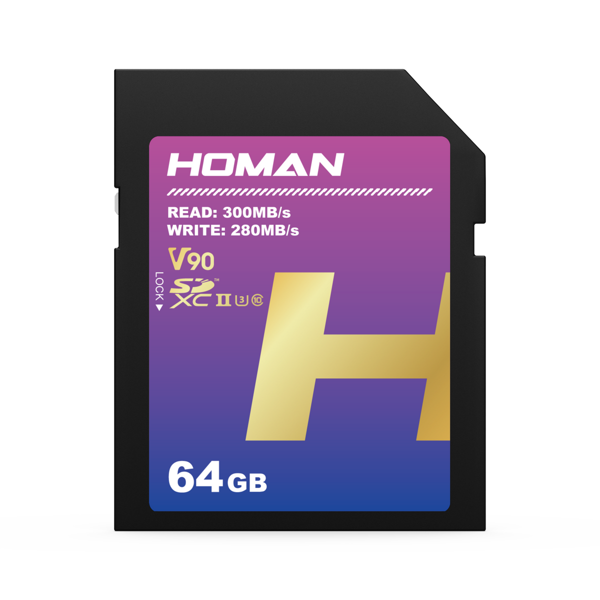 ホーマン HOMAN UHS-II SD Card V90 64GB(HM64GBSDV90) – Horizon
