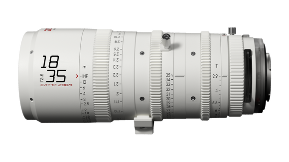 DZOFILM DZO-FF1835E Catta FF 18-35MM T2.9 シネマズームレンズ (Sony Eマウント, ホワイト)