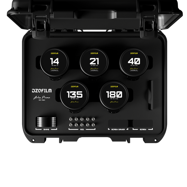 DZOFILM Arles 14/21/40/135/180mm DZO-SAP5B14IPLプライムシネマ