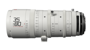 DZOFILM DZO-FF3580E Catta FF 35-80MM T2.9 シネマズームレンズ (Sony Eマウント,  ホワイト)