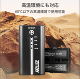 ZITAY（チティ）NP-F550 リチウムイオンバッテリー 3400mAh 24.48Wh 8.4v フルデコード対応 残量表示付き NP-Fシリーズ互換 BN07