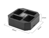 ZITAY（チティ） NP-FZ100対応 4チャンネルスマート急速チャージャー バッテリー充電器  USB-C対応 4本同時充電 LED残量表示 QC/PD急速充電対応 BC18