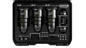 DZOFILM DZO-7220001B/2B/3B-Kit Pictor Zoom 3個レンズキット 14-30/20-55/50-125 T2.8 ブラック(ケース付き)