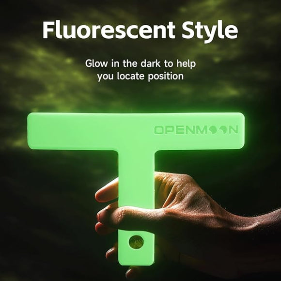 OPENMOON 「T」マーカー ソフトシリコン製／蛍光タイプ TMG02