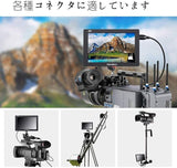 FEELWORLD FW703 カメラ フィールドモニター 7インチ 3G-SDI 4K HDMI 入力/出力 フルHD 1920x1200 IPS【日本語設定可能】