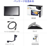 Feelworld FW568 V3 カメラ用液晶モニター 6インチIPS 超薄型 波形LUT付きビデオピーキングフォーカスアシスト小型フルHD1920x1152 IPS オンカメラ ビデオモニター 4K HDMI信号出力 DSLRカメラフィールドモニター【日本語設定可能】