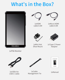 FEELWORLD PS6 5.5インチ OLED 縦横対応3D LUTフィールドモニター 1080x1920タッチスクリーン HDMI2.0入出力【日本語設定可能】