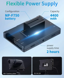 FEELWORLD T7 PRO 7インチ 2000NIT カメラフィールドビデオモニター アルミニウムハウジング 4K HDMI【日本語設定可能】
