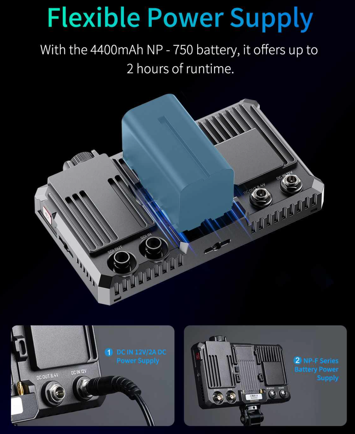 FEELWORLD SC6 6インチ 1500nit 高輝度 アルミ筐体 カメラ用フィールド