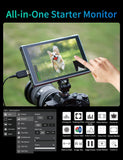 FEELWORLD FW759 PRO 7インチDSLRカメラフィールドモニター1280x800 タッチスクリーン3D LUT4K30Hzをサポート AV入力【日本語設定可能】
