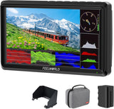FEELWORLD S55E 5.5インチ 500 nit フィールド DSLR カメラモニター FHD IPS 4K HDMI 入力出力サポート【日本語設定可能】