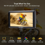 FEELWORLD S55E 5.5インチ 500 nit フィールド DSLR カメラモニター FHD IPS 4K HDMI 入力出力サポート【日本語設定可能】
