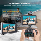 FEELWORLD S55E 5.5インチ 500 nit フィールド DSLR カメラモニター FHD IPS 4K HDMI 入力出力サポート【日本語設定可能】