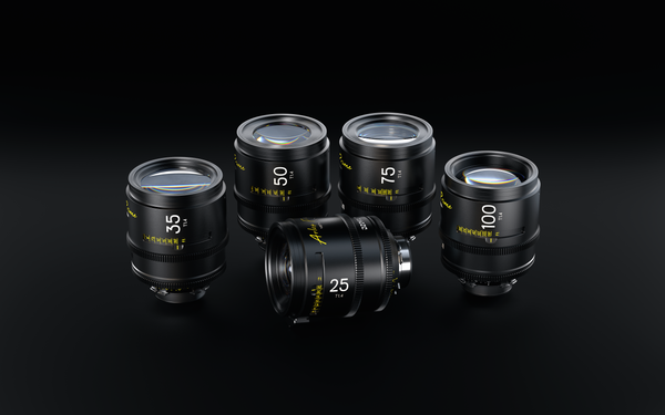 DZOFILM  Arles 25/35/50/75/100mm DZO-SAP5A25IPL プライムシネマレンズ(PLマウント,フィート)