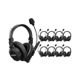 SYNCO Xtalk XMax｜グループ通話対応ワイヤレスヘッドセット／両耳タイプ／AIノイズキャンセリング搭載／最大500m通信